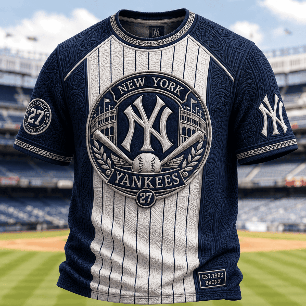 New York Yankees Baseball Team T-Shirt New York Yankees Merch Best Fan Gears - Foxy23shop