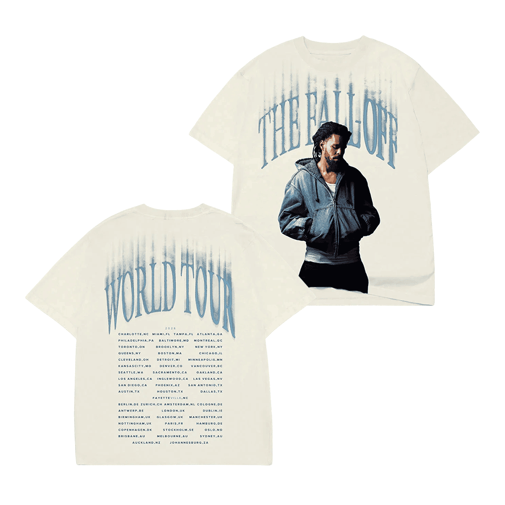 J Cole Merch The Fall Of Tour T-Shirt Best Gift For Music Lovers - Foxy23shop