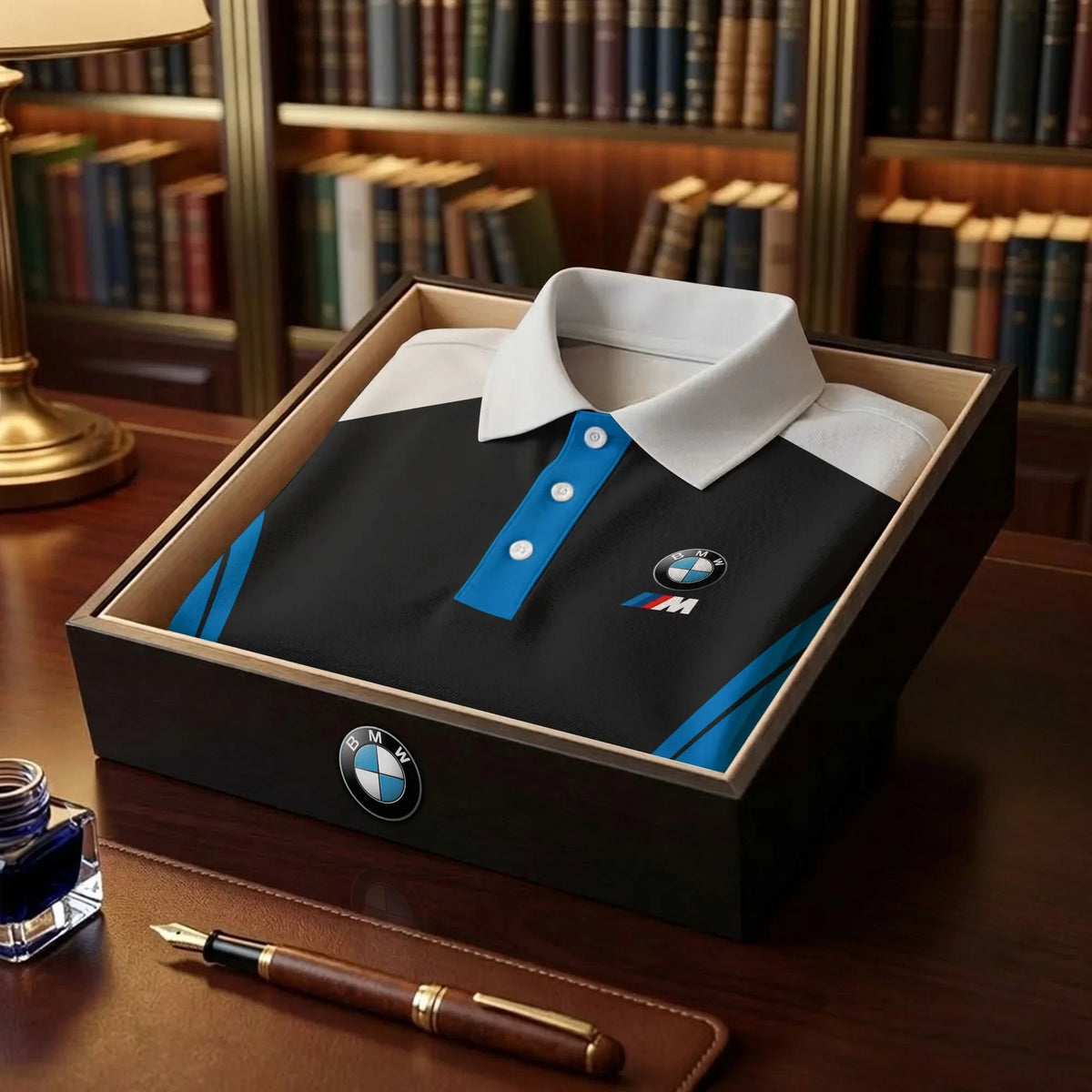 BMW Motorsport Racing Team Polo Shirt BMW Merch Brother Father's Day Gifts - Foxy23shop