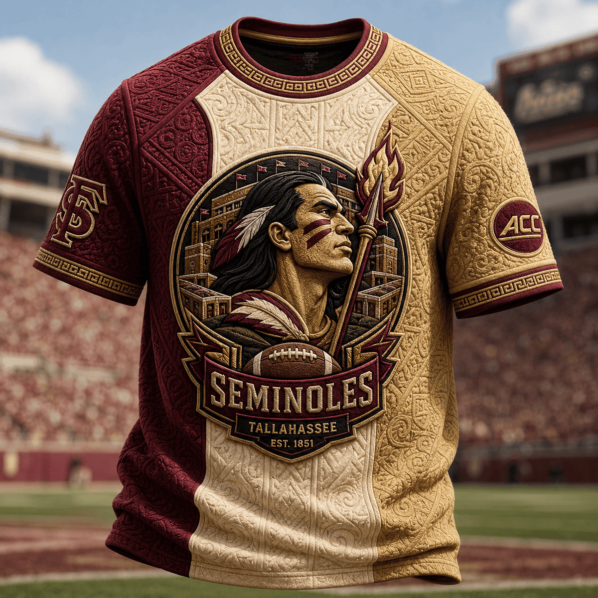 Florida State Seminoles T-Shirt FSU Seminoles Football Gear Best Gift Ideas - Foxy23shop
