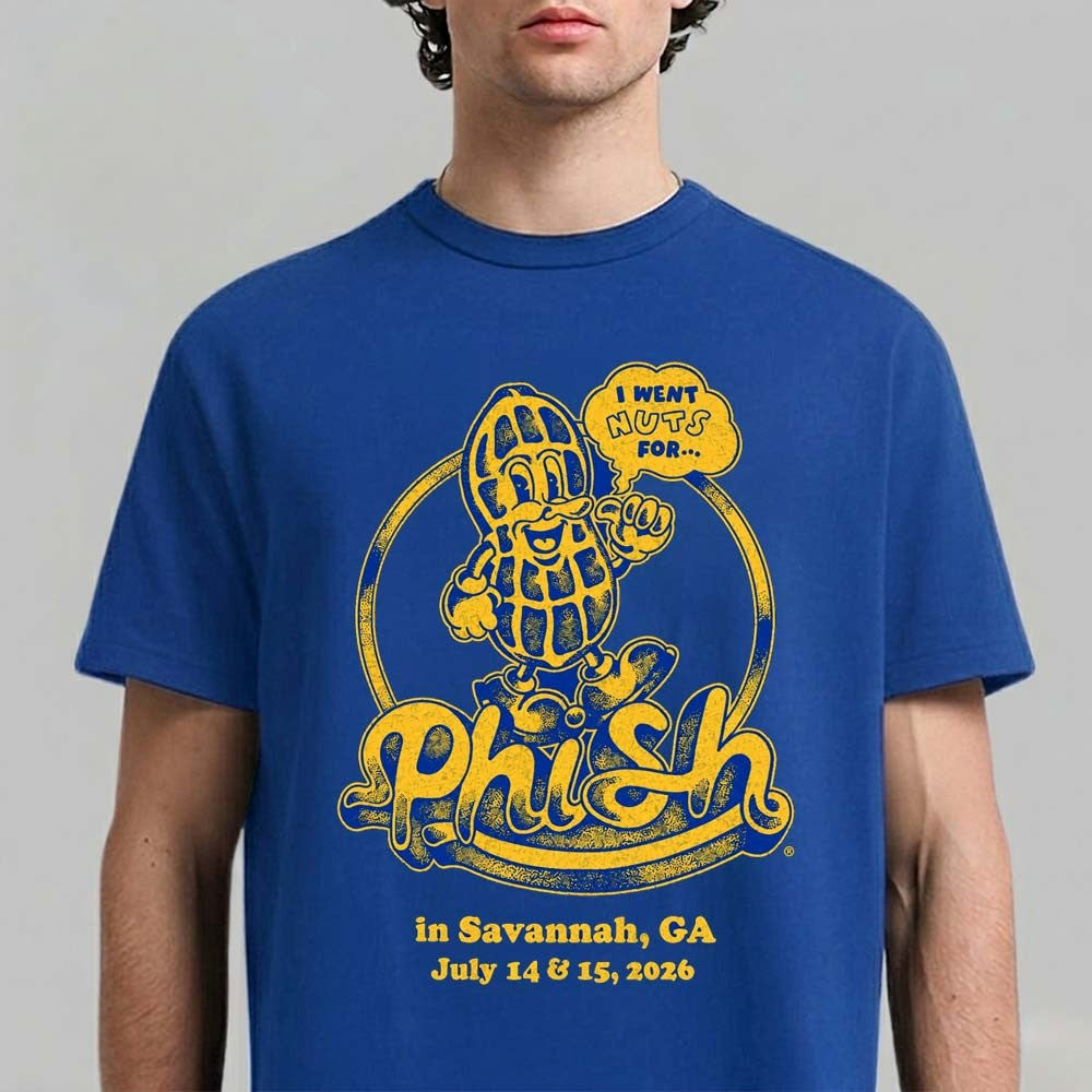 Phish Merch Savannah Georgia 2026 Event T-Shirt Phish Music Festival Apparel - Foxy23shop