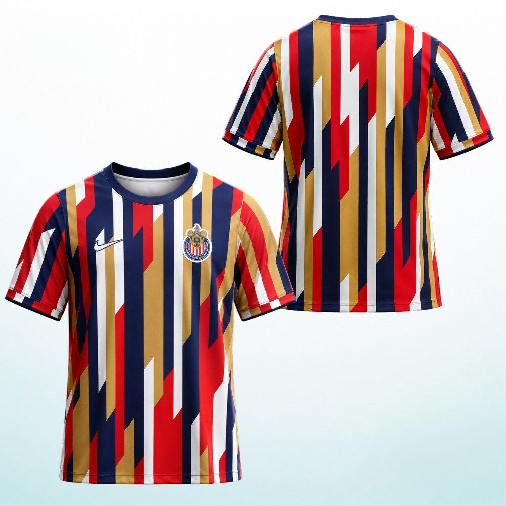 Chivas 26 27 Pre Match Jersey Shirt Soccer Merch Best Gift For Brother - Foxy23shop
