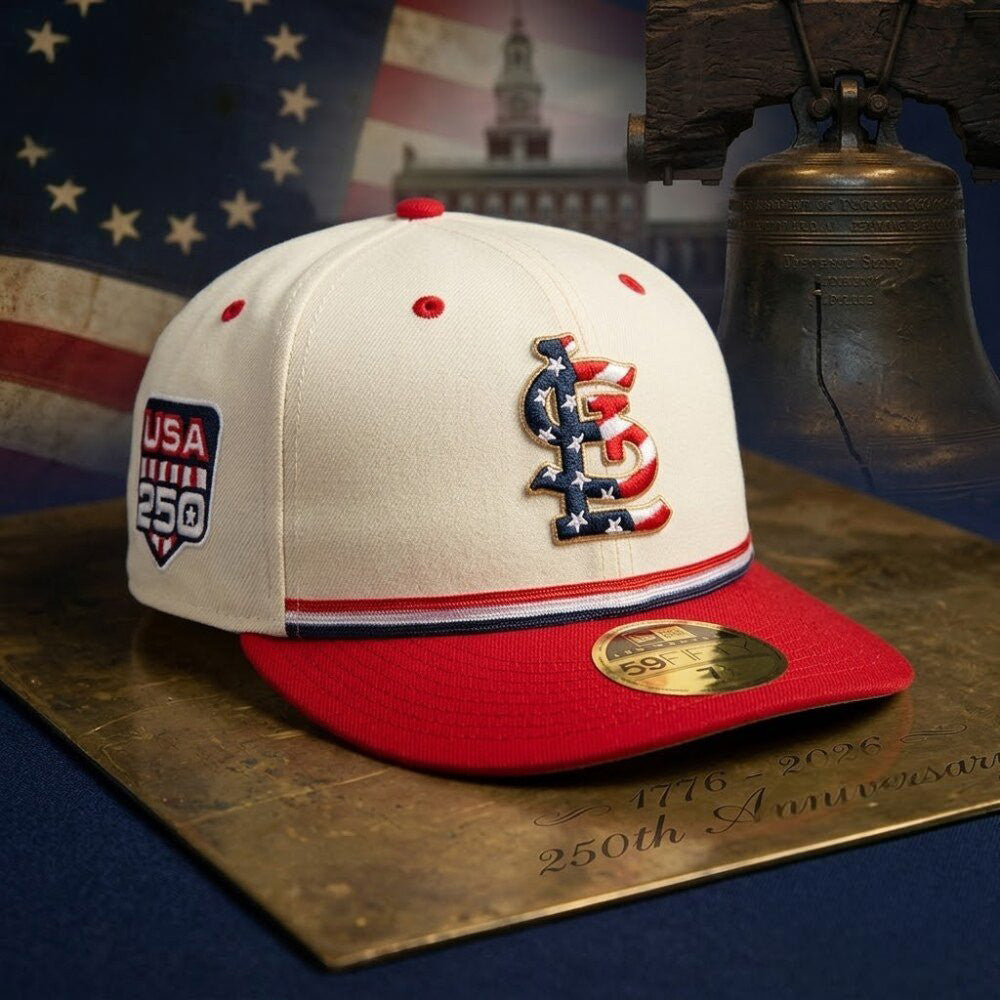 Tt Louis Cardinals 4th Of July Hat America 250th Anniversary Merch Louis Cardinals Fan Gear - Foxy23shop