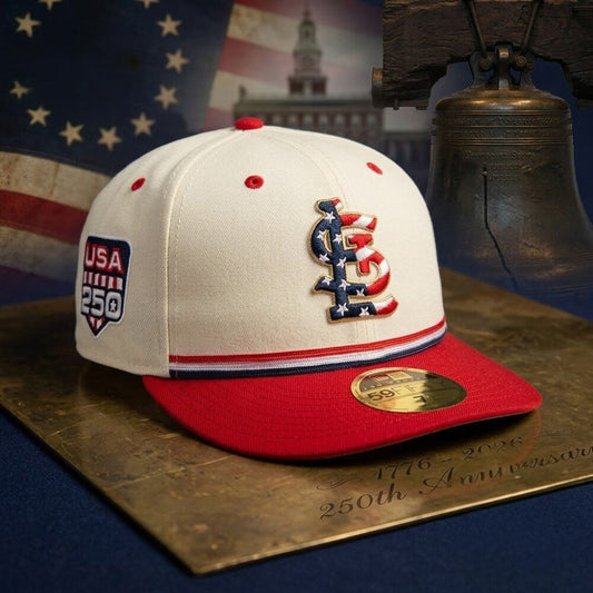 Tt Louis Cardinals 4th Of July Hat America 250th Anniversary Merch Louis Cardinals Fan Gear - Foxy23shop
