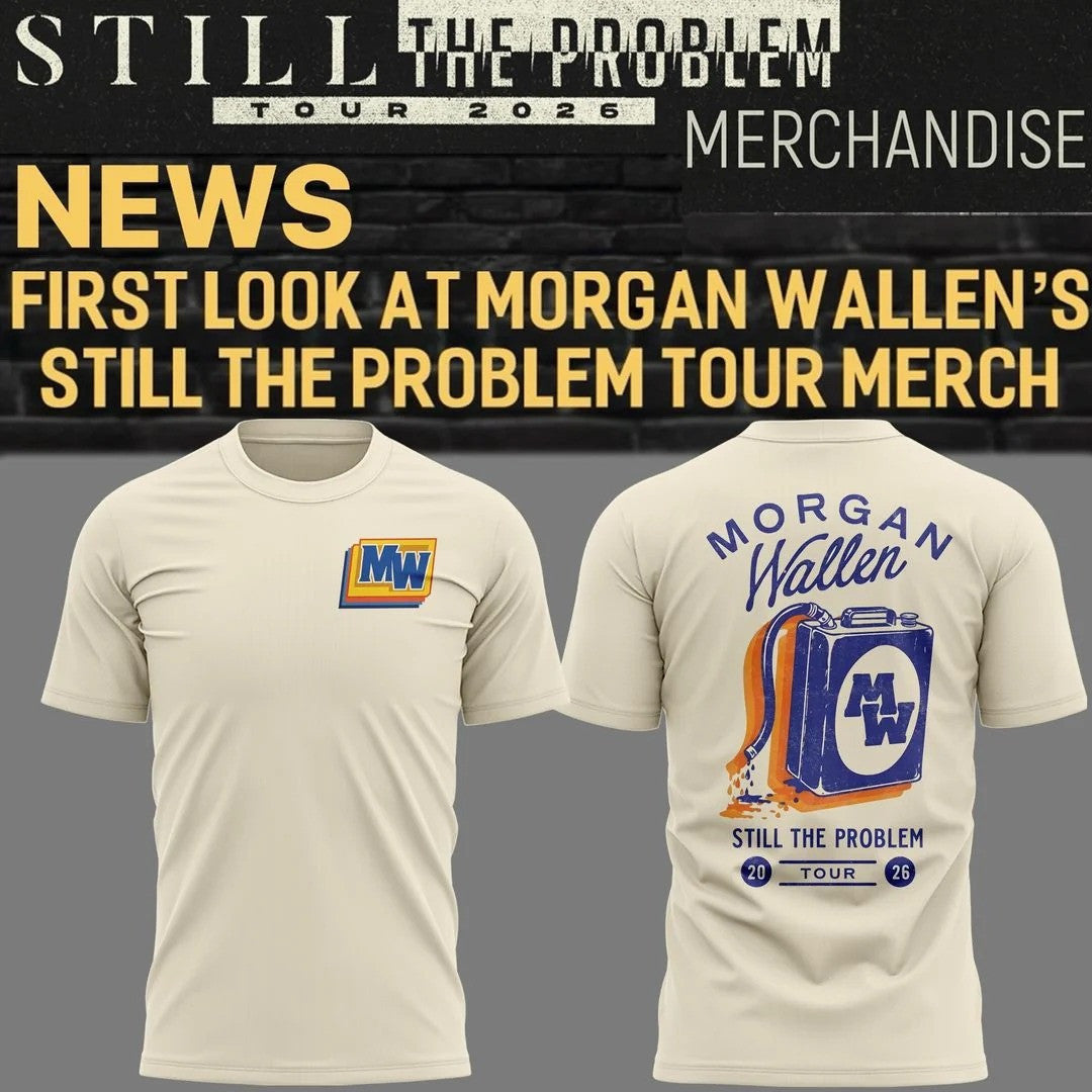 Mogan Wallen Merch Still The Problem Tour 2026 T-Shirt Morgan Wallen Music Concert Tee - Foxy23shop