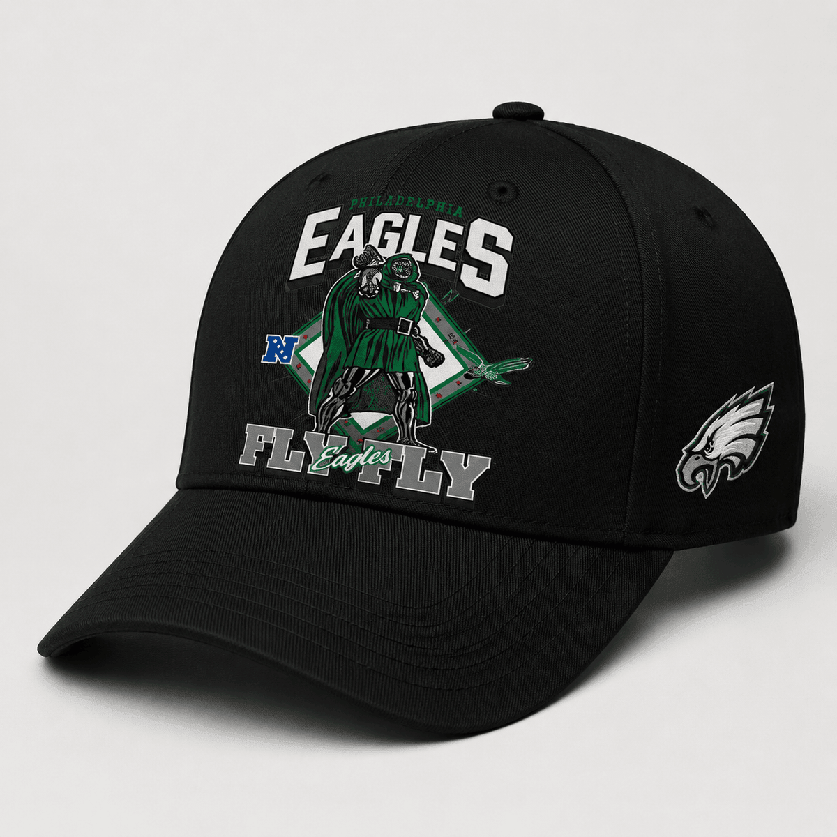 Disney x Champion NFL x Philadelphia Eagles Doctor Doom T-Shirt Best Gifts For Eagles Fans - Foxy23shop