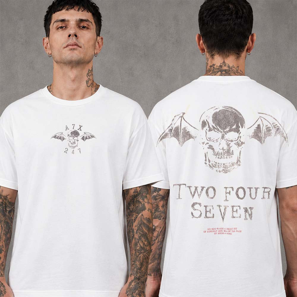 247 X Avenged Sevenfold Death Bat T-Shirt Avenged Sevenfold Concert Outfits Music Lovers Gifts - Foxy23shop