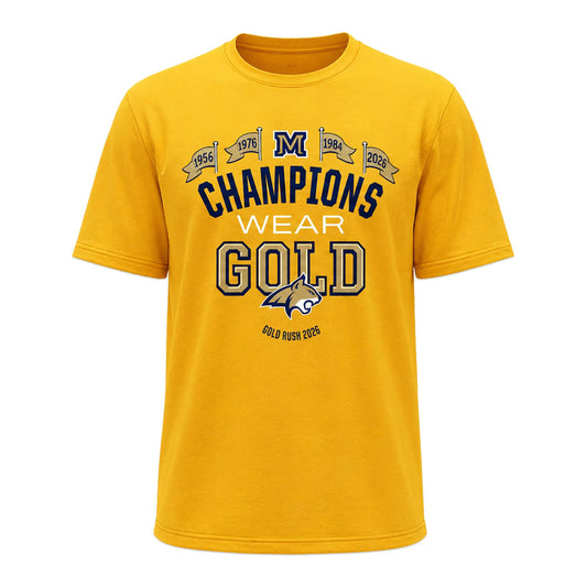 Montana State University Gold Rush 2026 Shirt Montana State University Merch Fan Gift - Foxy23shop