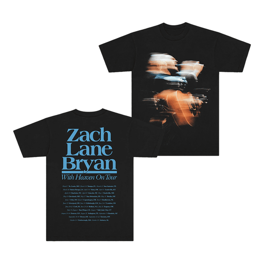 Zach Bryan With Heaven On Top Tour Shirt Zach Bryan Clothing Present For Music Lovers - Foxy23shop