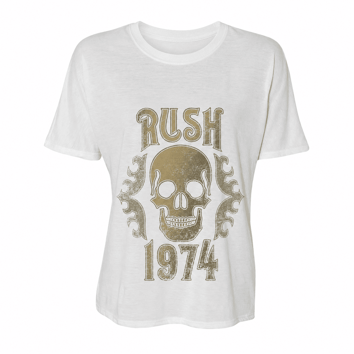 Rush Merch Summer Skull Womens T-Shirt Unique Gifts For Girlfriend - Foxy23shop