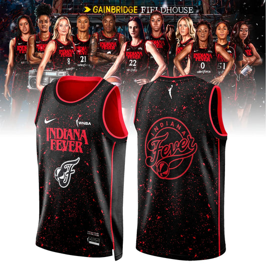 Stranger Things x Indiana Fever Basketball Jersey Indiana Fever Clothing Unique Fan Gears - Foxy23shop