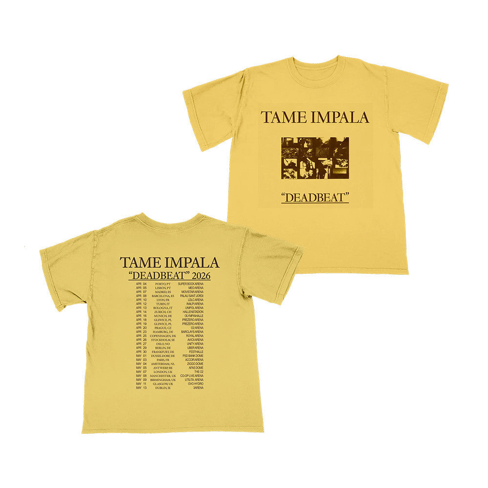 Tame Impala Merch Deadbeat Tour 2026 T-Shirt Unique Present For Music Fans - Foxy23shop