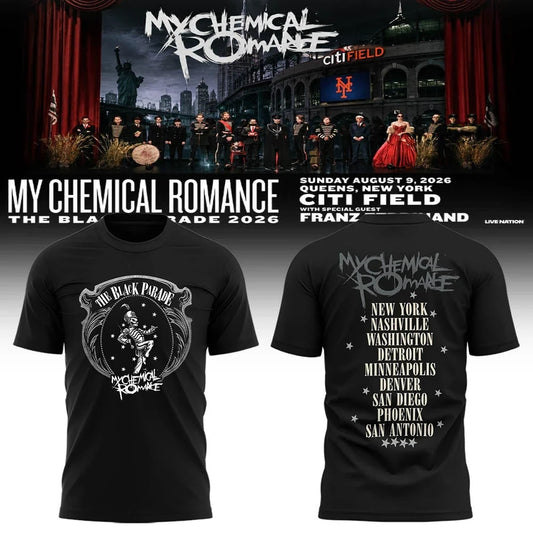 My Chemical Romance Merch The Black Parade 2026 Tour Washington DC Shirt Cool Gifts For Brother - Foxy23shop