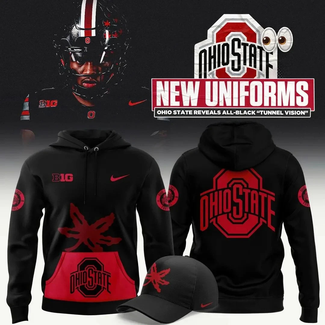 Ohio State Buckeyes 2026 Football Hoodie Ohio State Buckeyes Hooded Sweatshirt - Foxy23shop