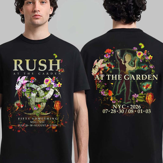 Rush Merch Madison Square Garden New York City 2026 Event T-Shirt Fifty Something Tour Shirt Fan Gift - Foxy23shop