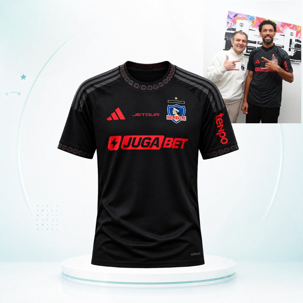 Vozinha X Colo Colo 2026 Home Jersey Vozinha Merch Soccer Gears - Foxy23shop
