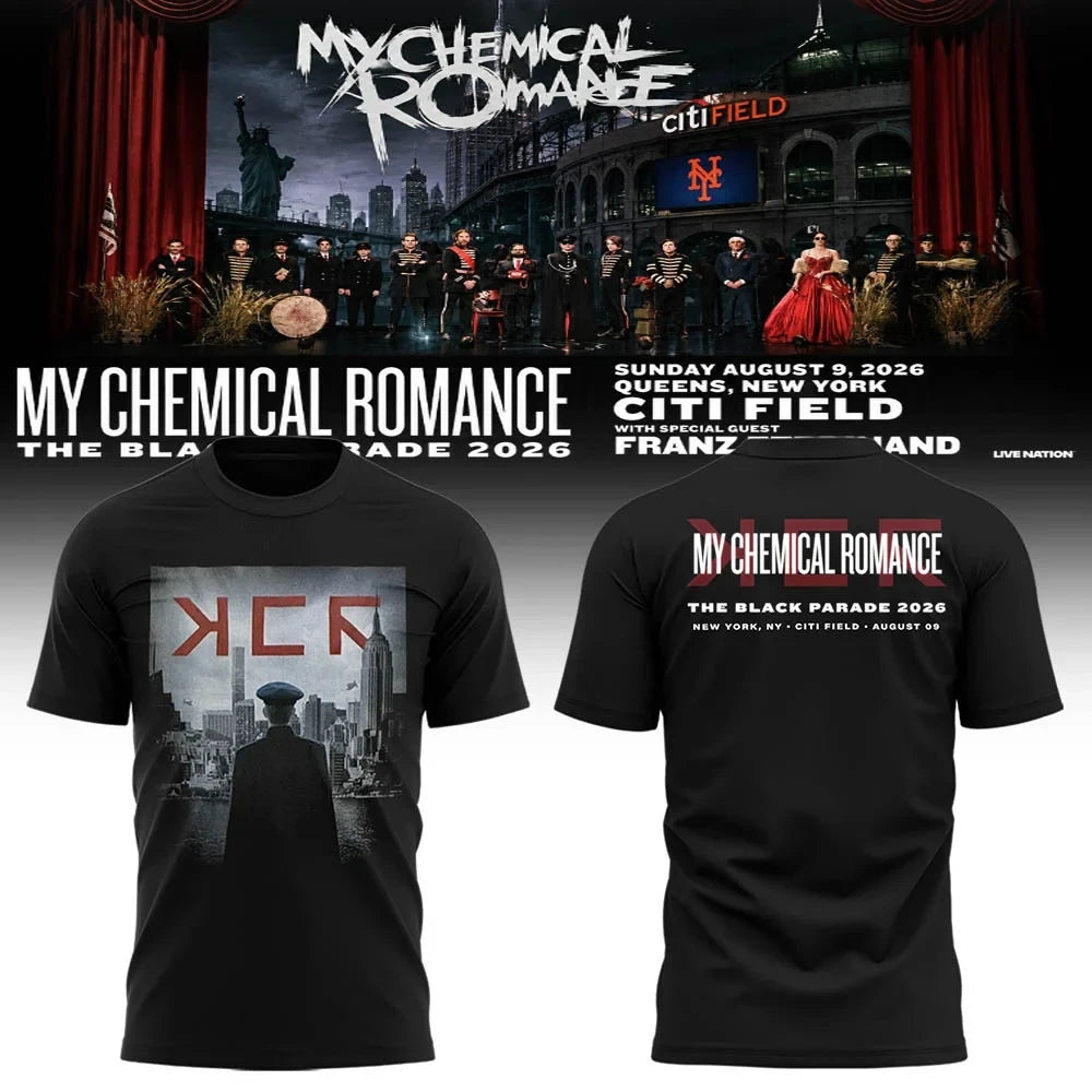 My Chemical Romance The Black Parade 2026 Tour Washington DC Shirt My Chemical Romance Clothes - Foxy23shop