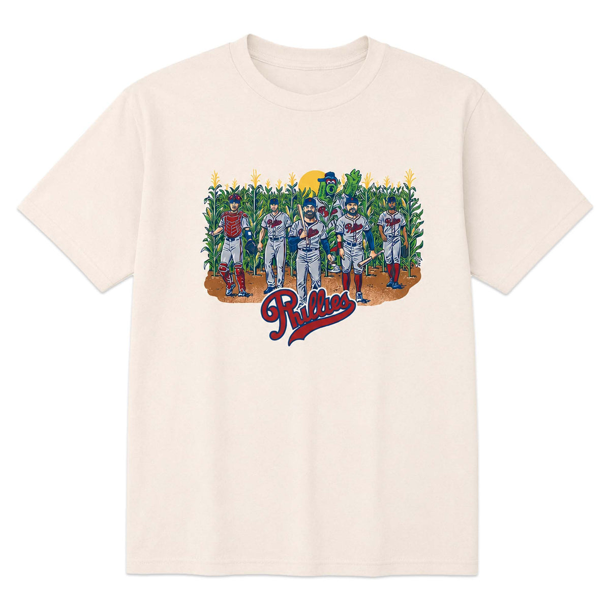 2026 Philadelphia Phillies Field Of Dreams T-Shirt Philadelphia Phillies Merch Best Gift Ideas - Foxy23shop