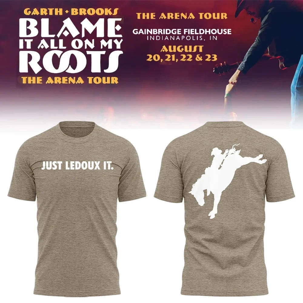Garth Brooks Merch Blame It On My Roots 2026 Arena Tour Shirt Country Fans Gifts - Foxy23shop