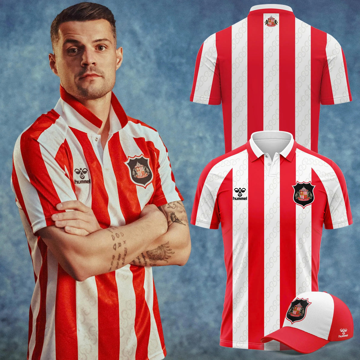 Sunderland AFC 2026 27 Home Kit Polo Shirt Sunderland AFC Merch Soccer Gears - Foxy23shop