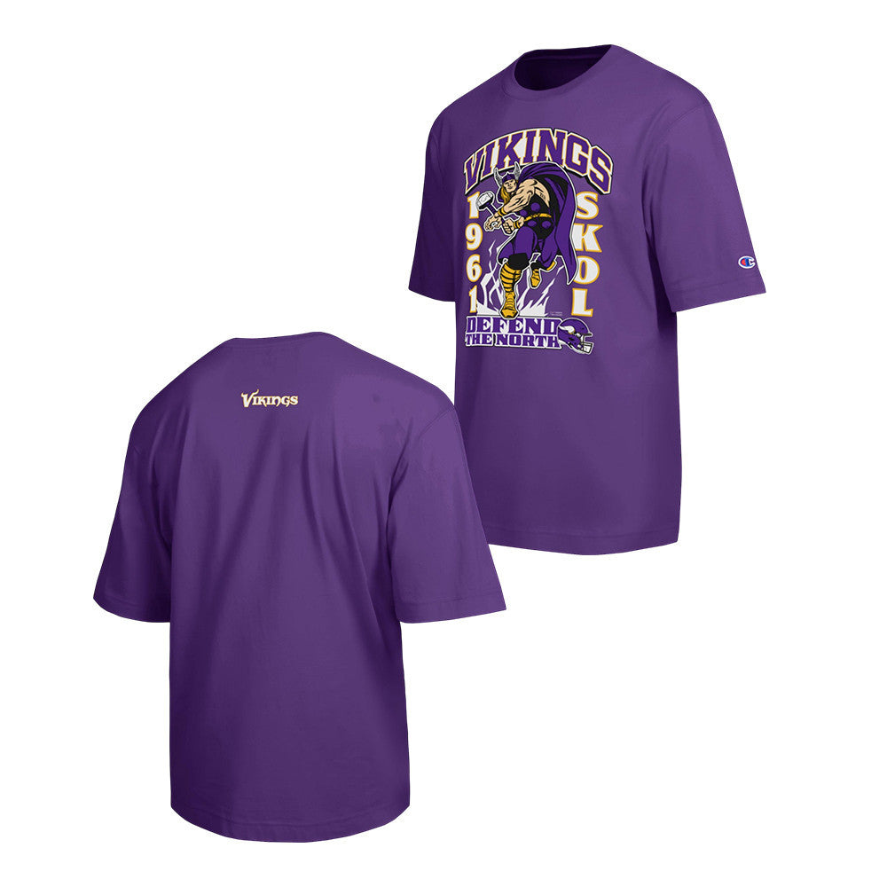 Disney x Champion NFL x Minnesota Vikings Thor Shirt Minnesota Vikings Shirt Gift For Fans - Foxy23shop