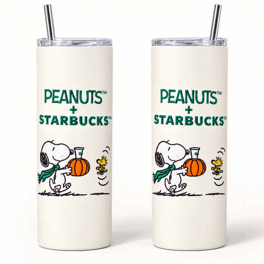 Starbucks X Peanuts 2026 Snoopy Pumpkin Fall Tumbler Snoopy Autumn Merch Starbuck Lover Gift - Foxy23shop