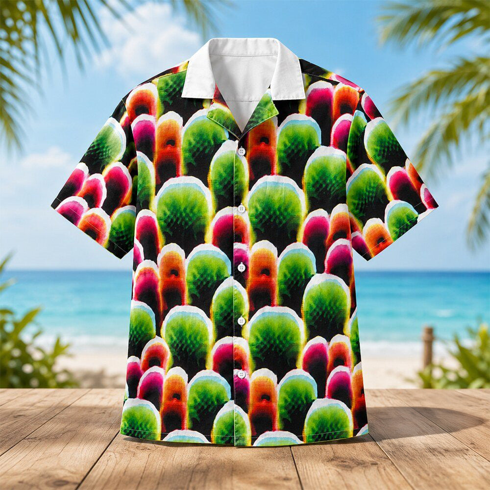 Simon Weckert Digital Camouflage Anti AI Surveillance Hawaiian Shirt Invisible Aloha Shirt Gifts Ideas - Foxy23shop