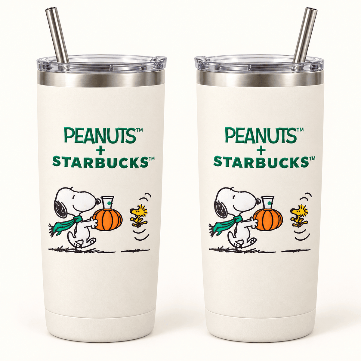 Starbucks x Peanuts 2026 Snoopy Autumn Tumbler Snoopy Fall Merch Cartoon Lover Gift - Foxy23shop