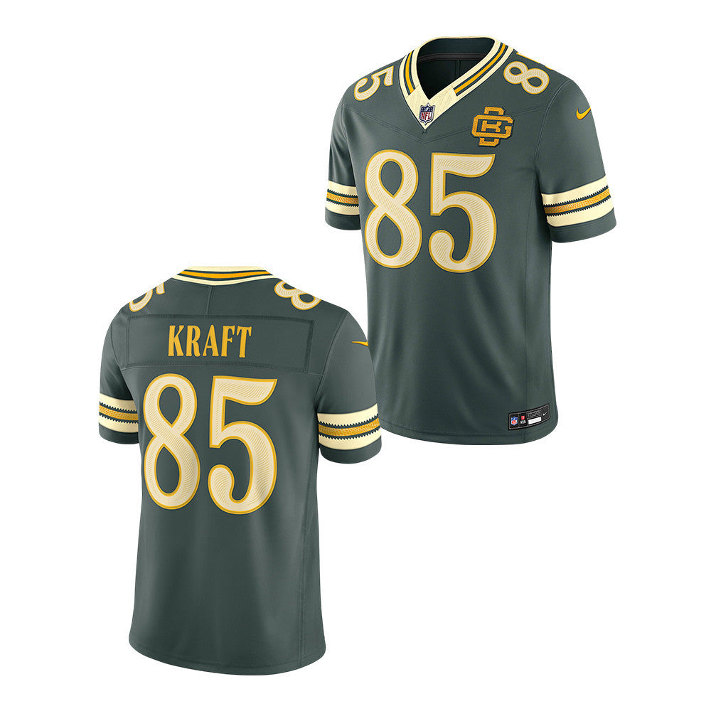 NFL Rivalries 2026 Tucker Kraft Green Bay Packers Jersey Presents For Tucker Kraft Fans - Foxy23shop