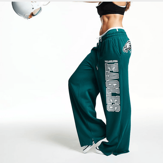 Pink x NFL Philadelphia Eagles Sweatpants Philadelphia Eagles Merch Gifts Idea For Fans - Foxy23shop