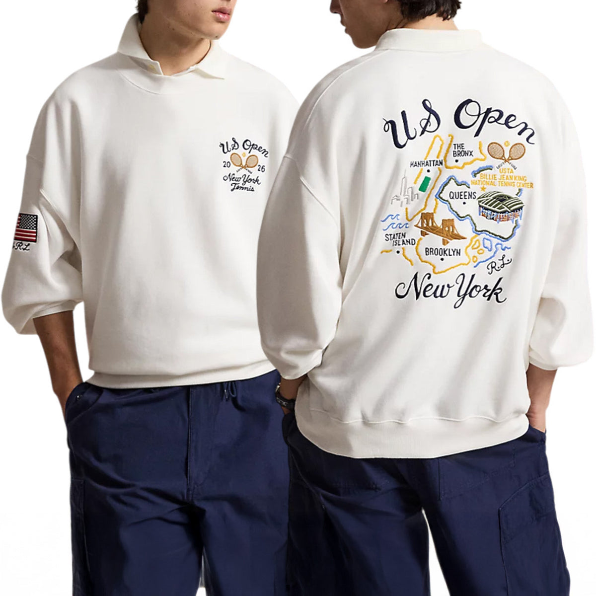 Ralph Lauren US Open Tennis Championships 2026 Sweatshirt US Open 2026 Clothing - Foxy23shop