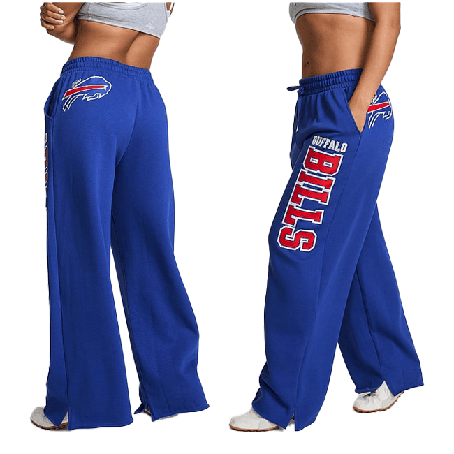 Pink x NFL Buffalo Bills Sweatpants Buffalo Bills Apparel Presents For Fans - Foxy23shop